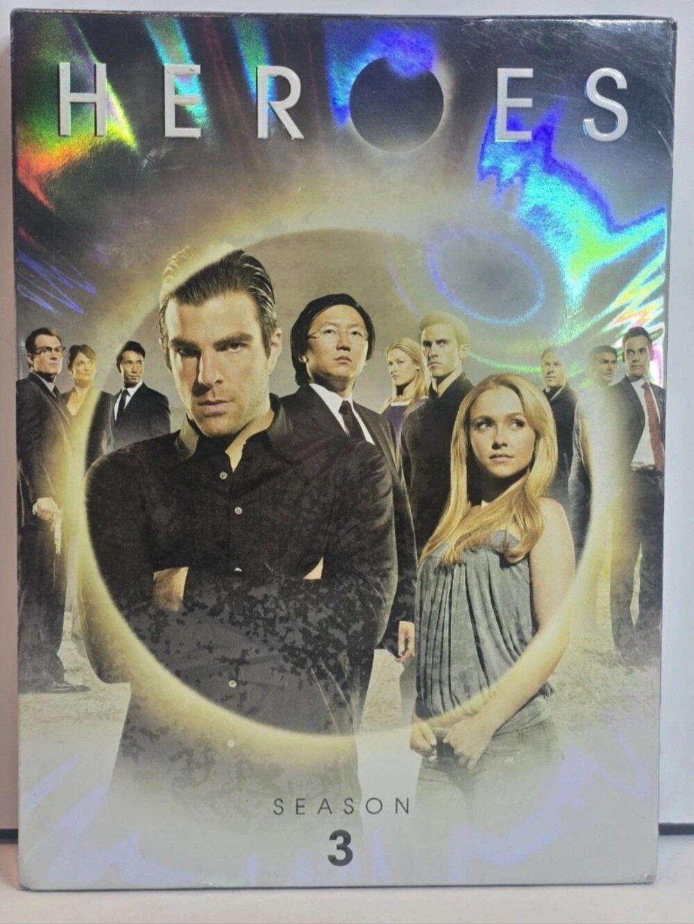 DVD New TV Show Season 3 HEROES 6 Disc Set Villians & Fugitives Deleted Scenes